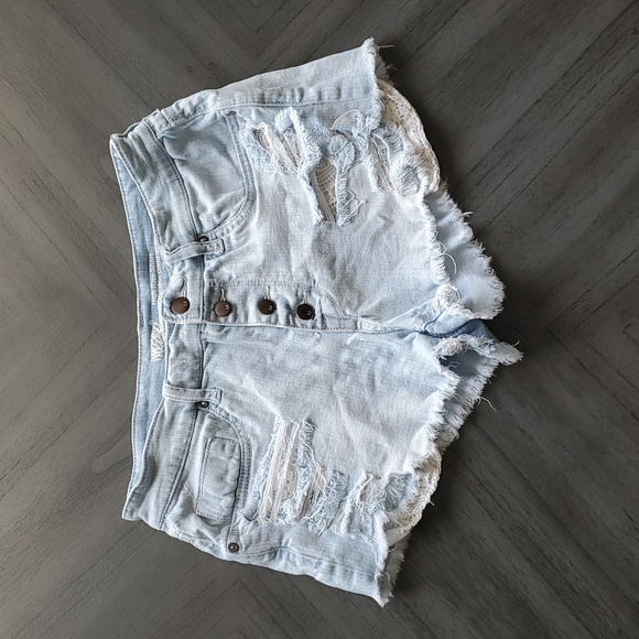 Mossimo High Rise Jean Shorts - Picture 10 of 11